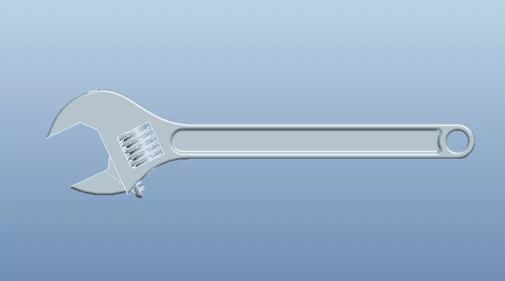 Proe/Creo创建活动扳手的图12